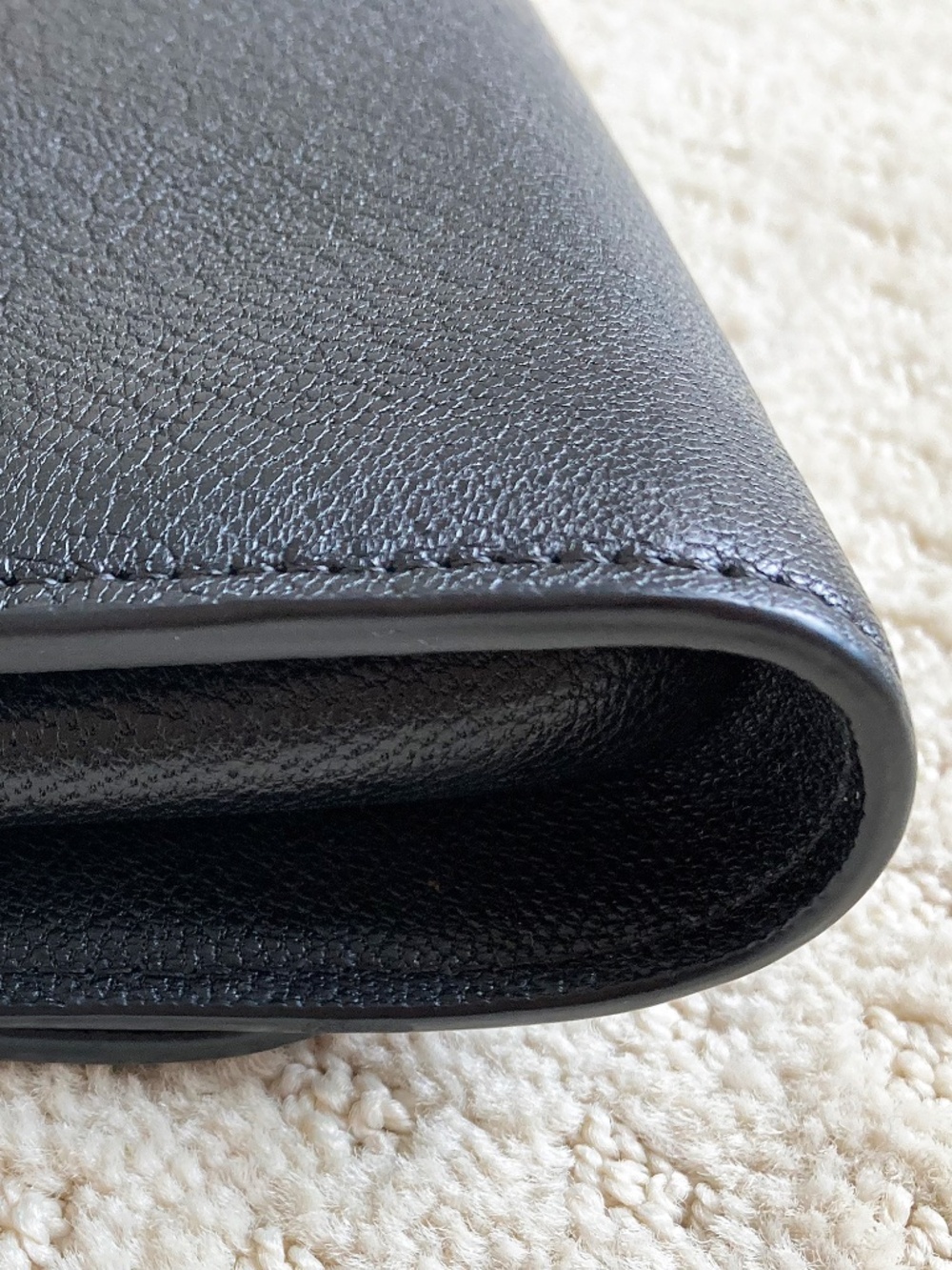 See by Chloe Black Leather Hana Wallet on Chain - Picture 8 of 14